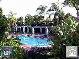 Association pool & spa. Lovely setting.