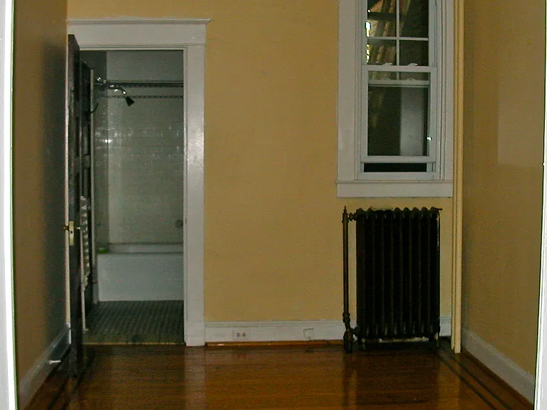 Small Bedroom leading to bathroom