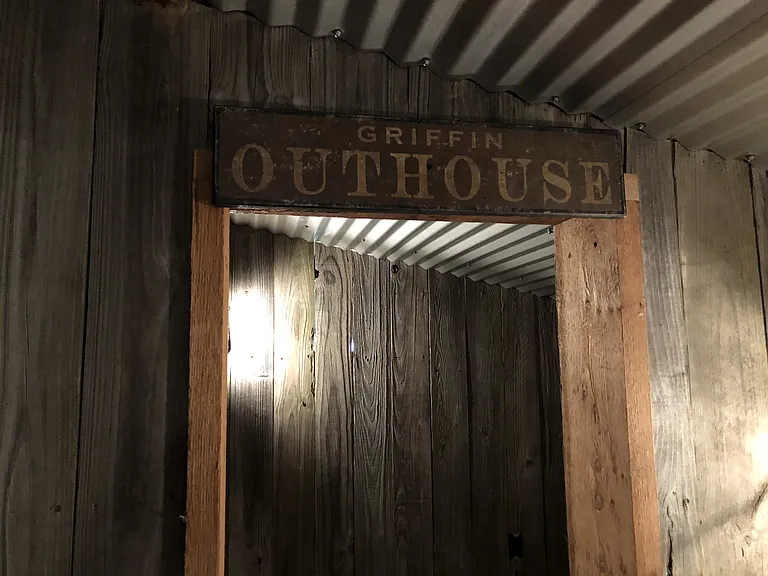 Water closet doorway