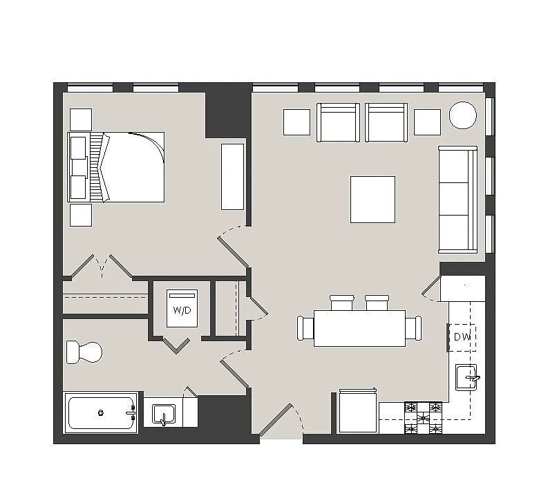 Floor plan A13