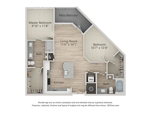 Floor plan B2