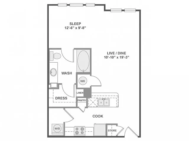 Floor plan E1