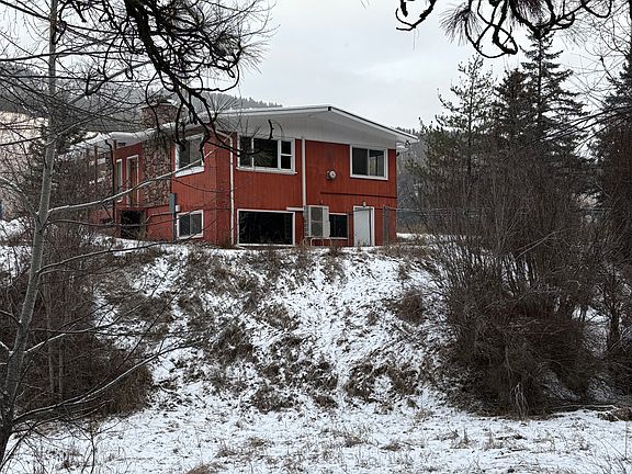 Back of house from across the creek