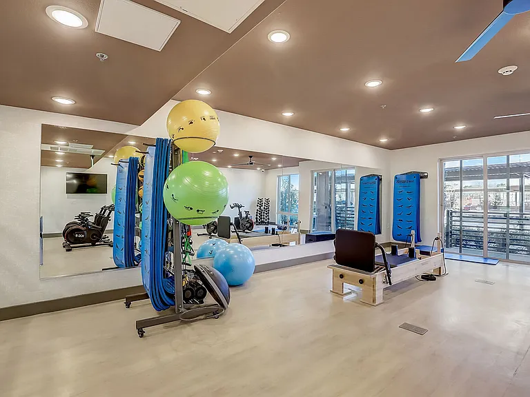 Fitness Center with Yoga Studio