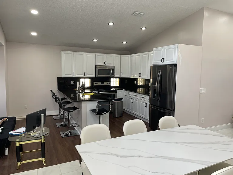 Kitchen and Dining Area
