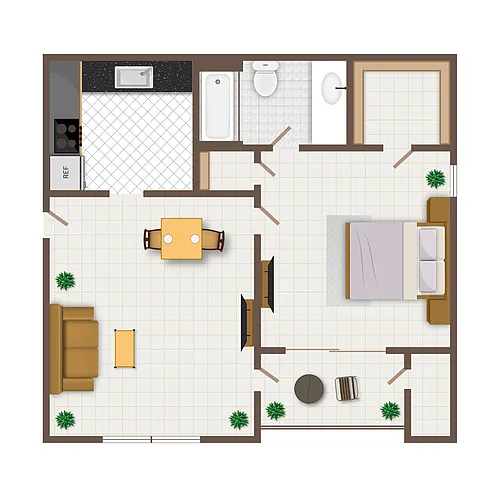 Floor plan A1P