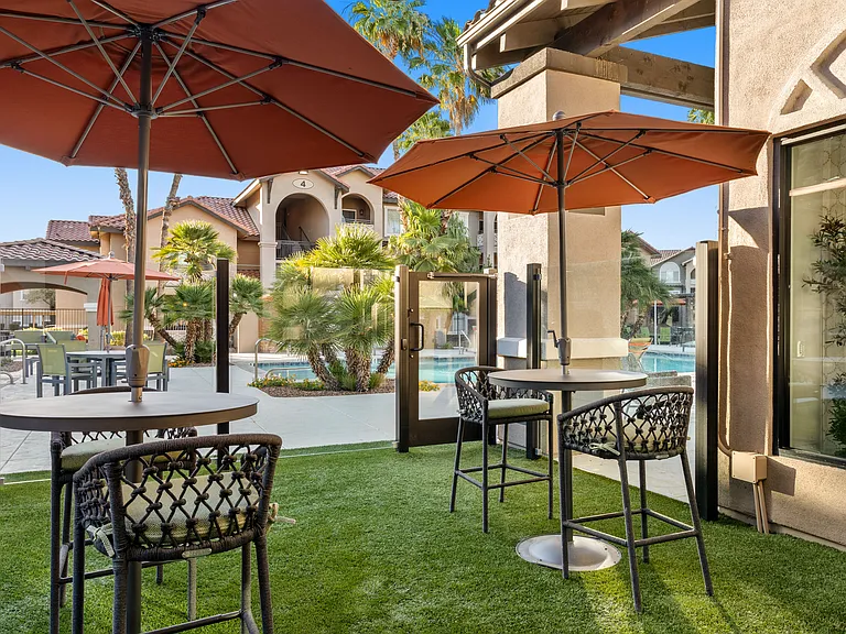 Your designated spot to get work done while enjoying the sunshine.