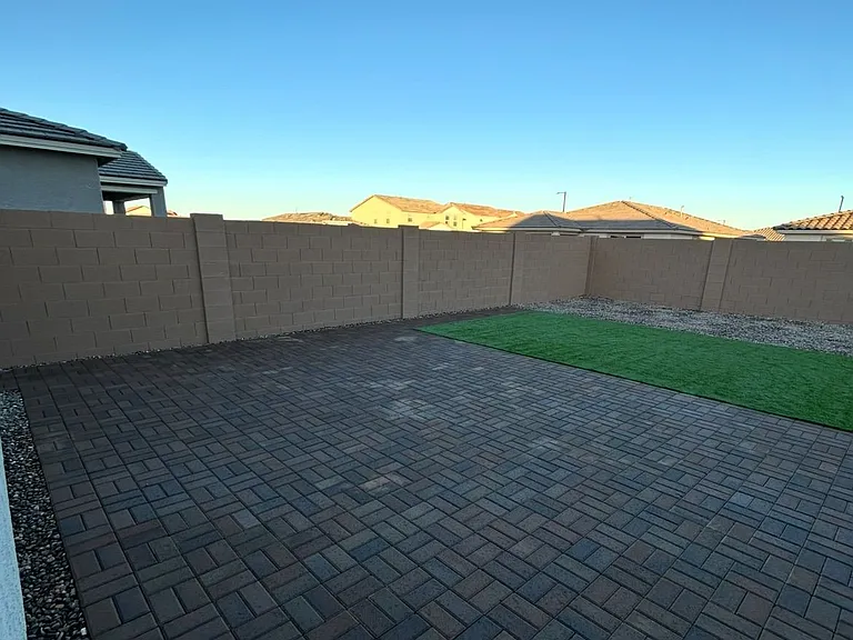 Backyard Pavers