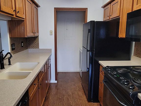 Kitchen and laundry room