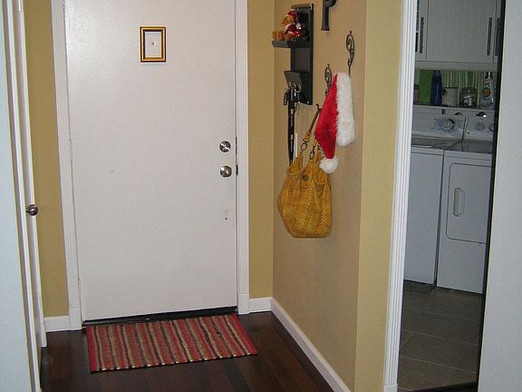 Front Door, Laundry room to the right