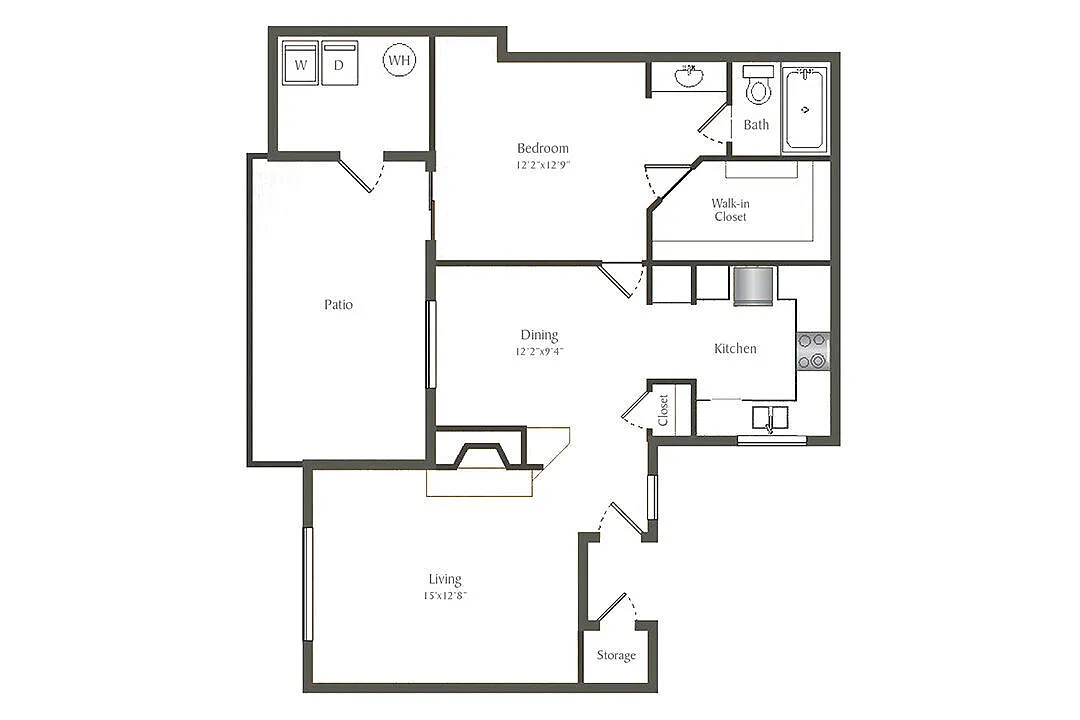 Floor plan A1 - Traditional