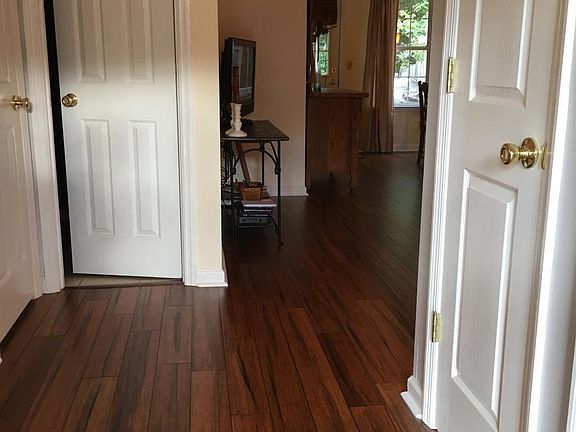 Entry way to living room / dining room area. New bamboo floo