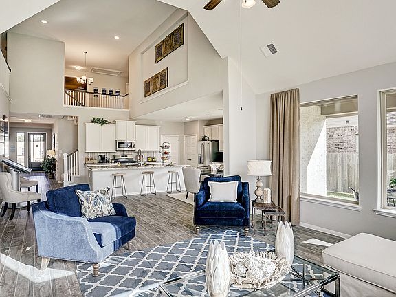 Bright open floorplan