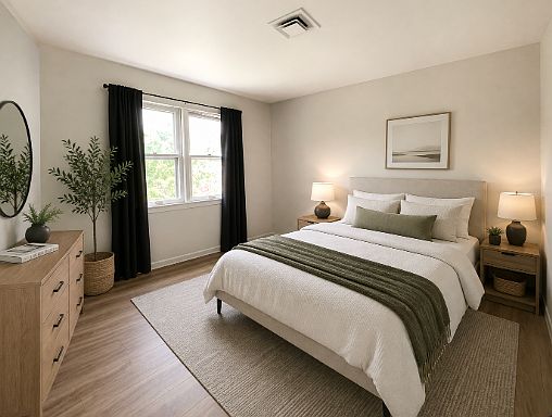 BEDROOM - STAGED