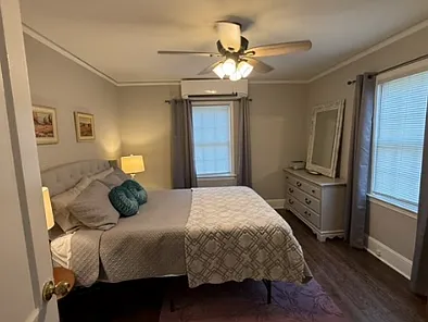 Queen Memory Foam Bed with Side Tables & Dresser