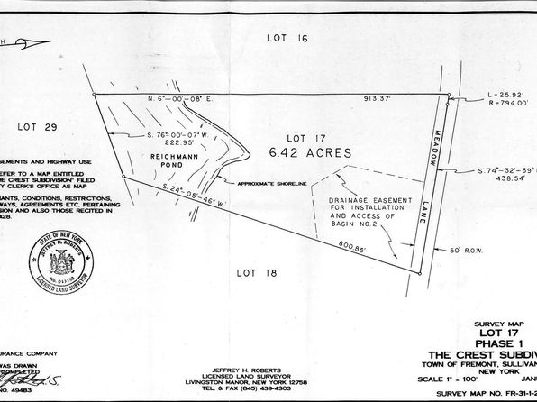  TBD Meadow Lane, Fremont Center, NY 12736