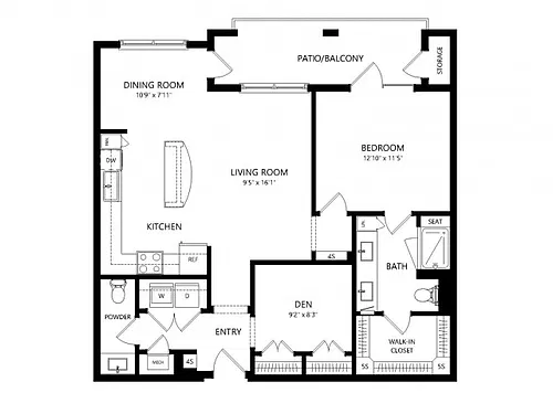 Floor plan A4