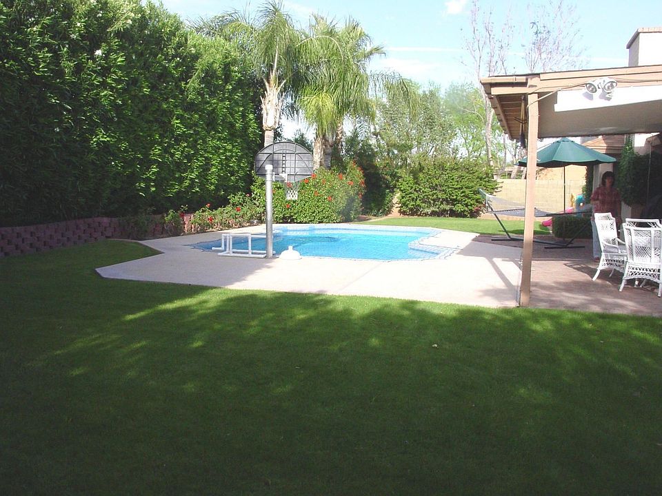 Rear Yard and pool