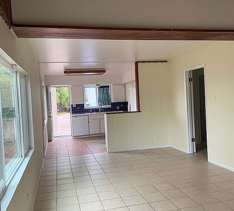 From living room towards kitchen