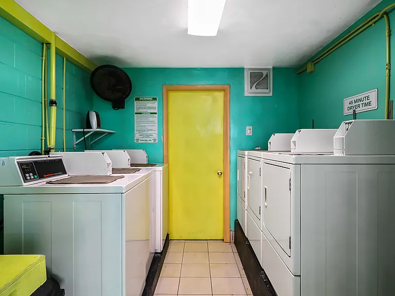Many of our 2-bedroom apartment homes have washers & dryers. This is our laundry room for residents that prefer using a laundry room