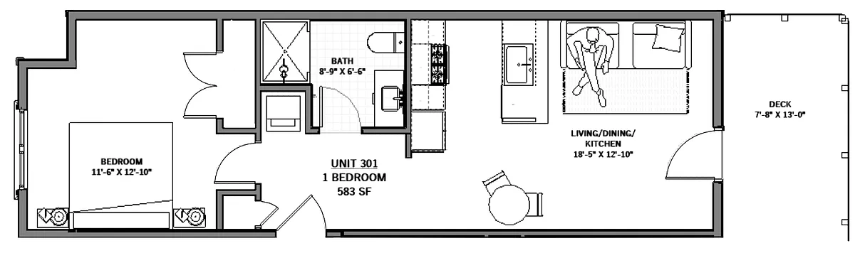 Floor plan 301