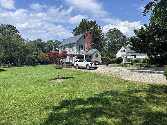 back yard view of house