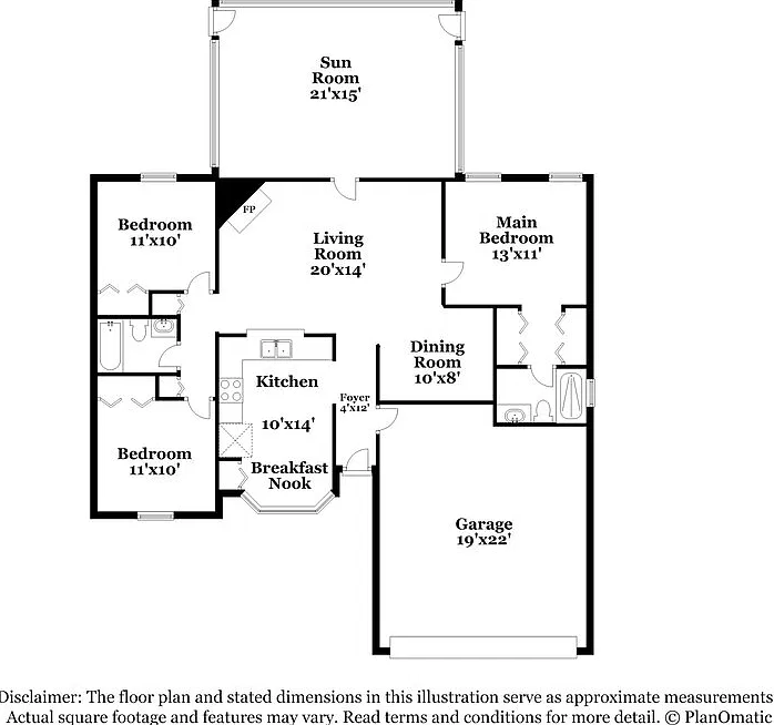 3 bed, 2.0 bath, 1238 sqft, $1,685 — Photo 2