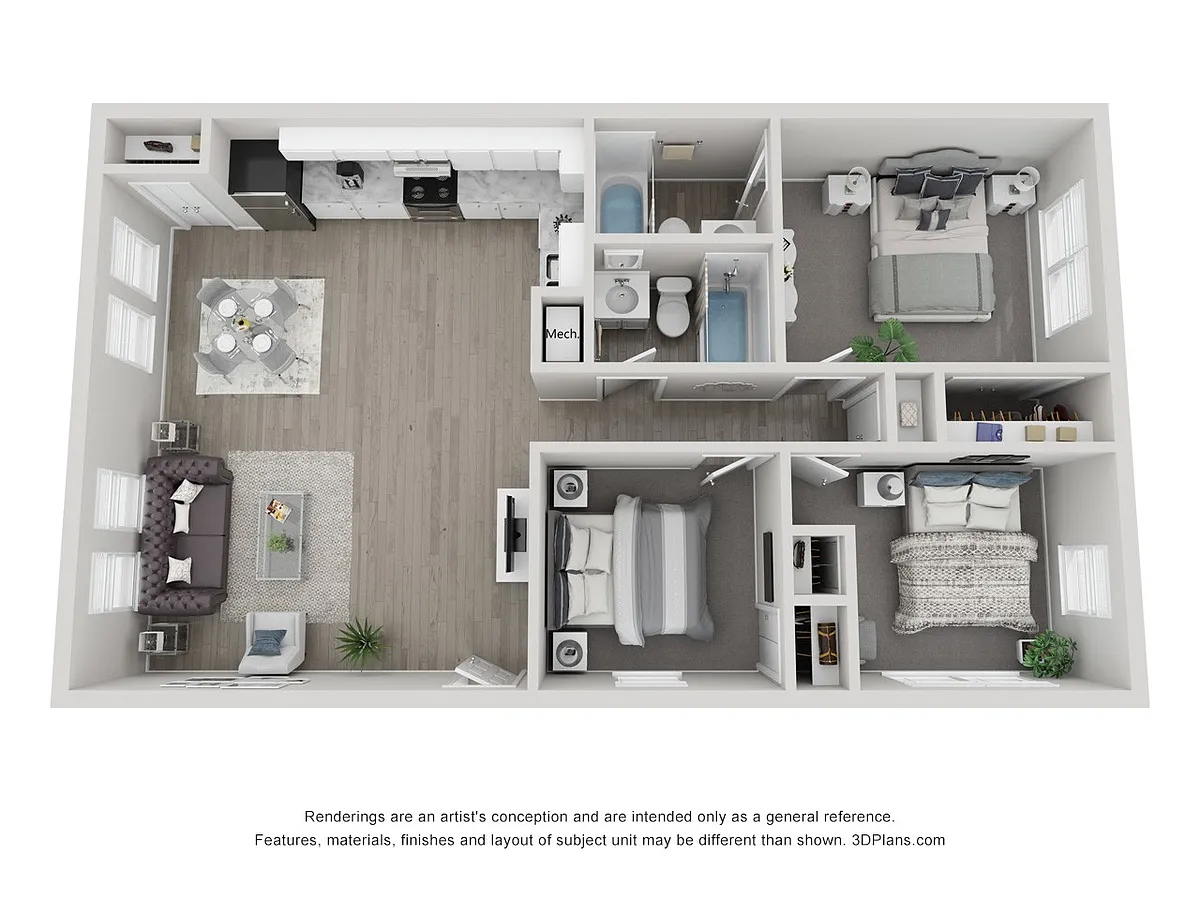 Floor plan Duke Classic