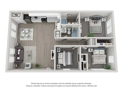 Floor plan Duke Upgraded - Call for Availability