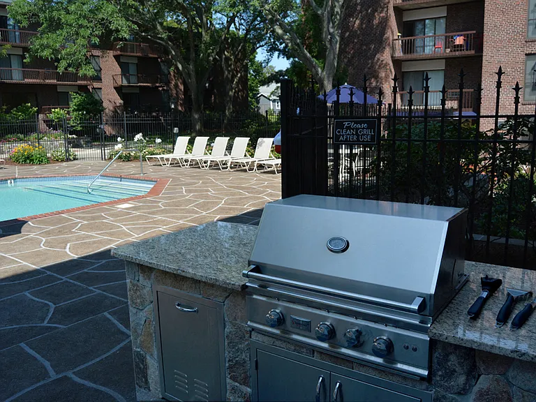 NEW! Gas Grills Right Next to the Pool