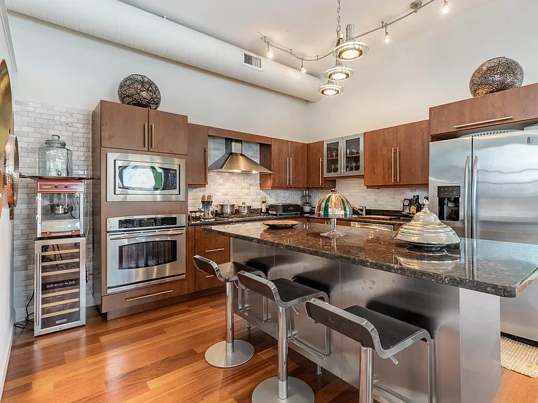 A kitchen made for cooking and entertaining
