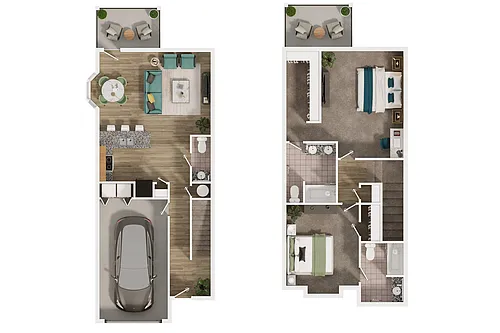 Floor plan A Townhouse