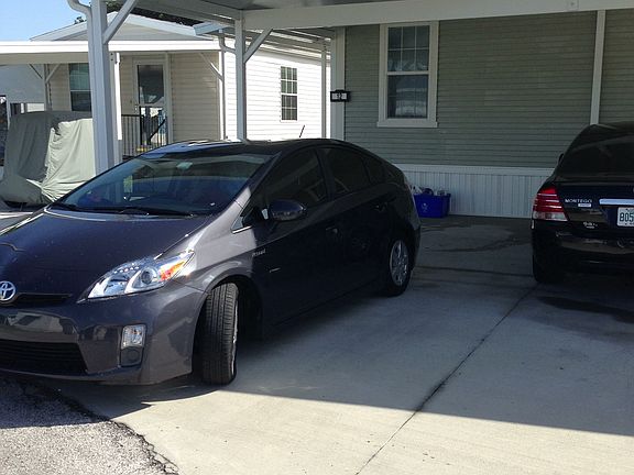 View of drive way