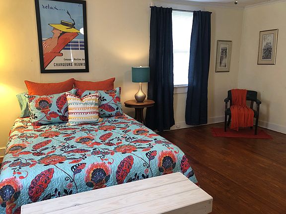 Large, main, queen bedroom