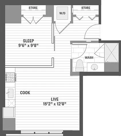808 Wells Studio #STUDIO — Photo 8