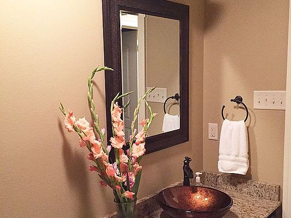 Guest Bath w/ Vessel Sink