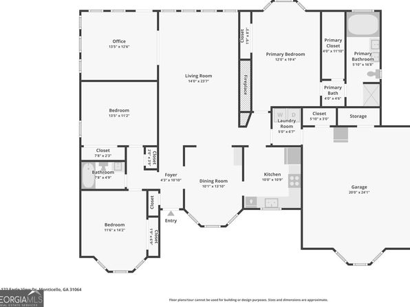 122 Eagle View Dr, Monticello, GA 31064