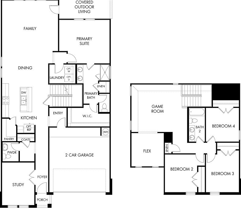 The Winedale 880 Floorplan