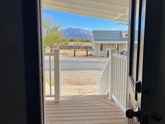 View out the front door