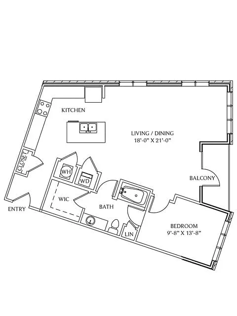 Floor plan A11T1