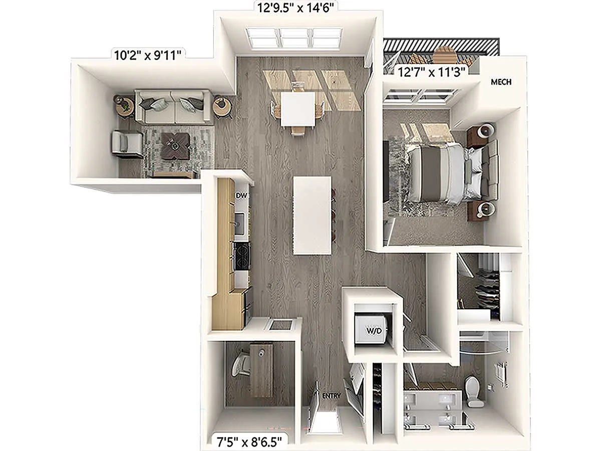 Floor plan AM20-Da