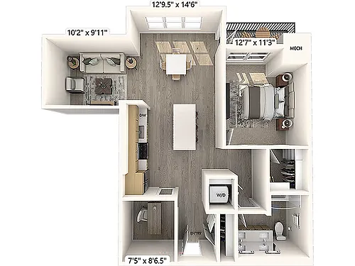 Floor plan AM20-Da