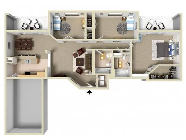 Floor plan Cypress