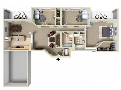 Floor plan Cypress