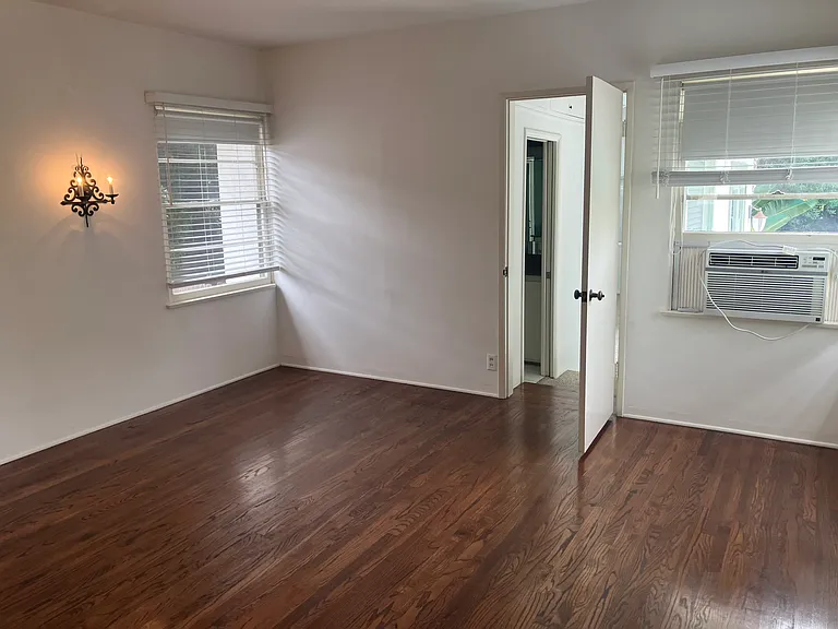 master bedroom view towards hallway and bedroom three