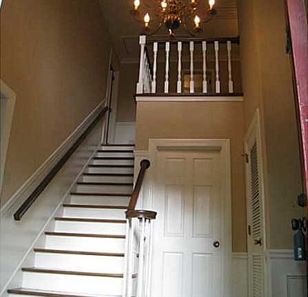 Two story foyer-