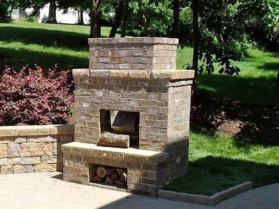 Outdoor Fireplace