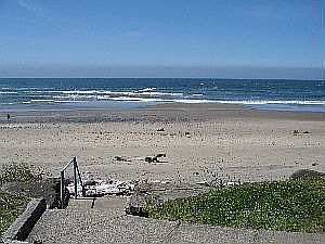 12 step private beach access .....