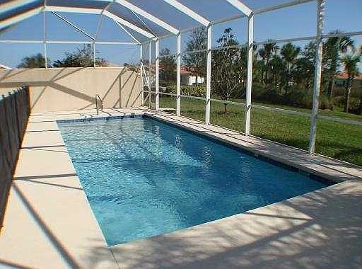 POOL and patio screened in