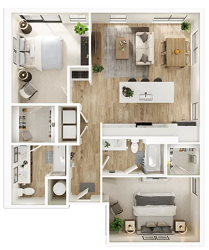 Floor plan B6